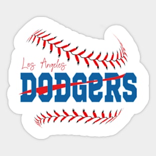 LOS ANGELES DODGERS Sticker